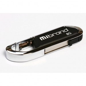 Огляд USB флеш накопичувач Mibrand 8GB Aligator Black USB 2.0 (MI2.0/AL8U7B): характеристики, відгуки, ціни.