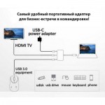 Огляд Перехідник Dynamode Dynamode USB3.1 Type-C to 1хHDMI, 1хUSB 3.0, 1хUSB Type-C Fe (Multiport USB 3.1 Type-C to HDMI): характеристики, відгуки, ціни.