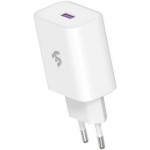 Огляд Зарядний пристрій 2E USB Wall Charger QC3.0 DC5V/3A, Max 18W, white (2E-WC1USB18W-W): характеристики, відгуки, ціни.