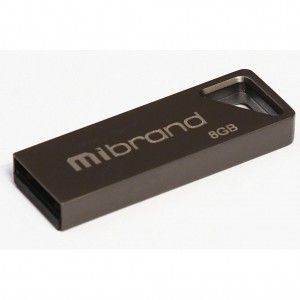 Огляд USB флеш накопичувач Mibrand 8GB Stingray Grey USB 2.0 (MI2.0/ST8U5G): характеристики, відгуки, ціни.