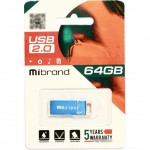 Огляд USB флеш накопичувач Mibrand 64GB Сhameleon Blue USB 2.0 (MI2.0/CH64U6U): характеристики, відгуки, ціни.