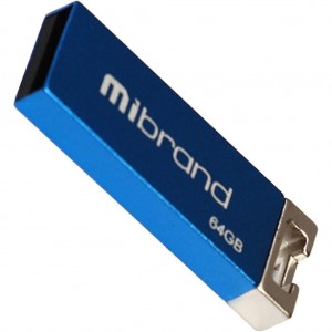 Огляд USB флеш накопичувач Mibrand 64GB Сhameleon Blue USB 2.0 (MI2.0/CH64U6U): характеристики, відгуки, ціни.