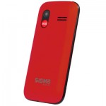 Огляд Мобільний телефон Sigma Comfort 50 HIT2020 Red (4827798120958): характеристики, відгуки, ціни.