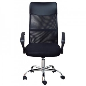 Огляд Офісне крісло Richman Ультра Хром М-1 сітка + PU чорний (IM0000033): характеристики, відгуки, ціни.