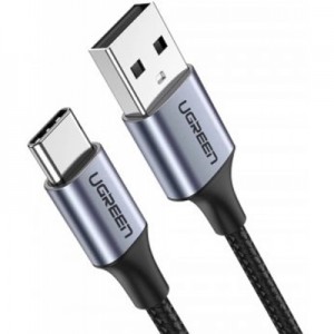 Дата кабель USB 2.0 AM to Type-C 1.5m US287 (Black) Ugreen (60117)