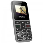 Огляд Мобільний телефон Sigma Comfort 50 HIT2020 Grey (4827798120927): характеристики, відгуки, ціни.