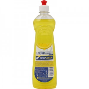 Огляд Засіб для ручного миття посуду Buroclean EuroStandart лимон 500 мл (4823078912275): характеристики, відгуки, ціни.