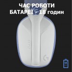 Огляд Навушники Logitech G435 Lightspeed Wireless Gaming Headset White (981-001074): характеристики, відгуки, ціни.