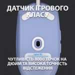 Огляд Мишка Logitech G102 Lightsync Lilac (910-005854): характеристики, відгуки, ціни.