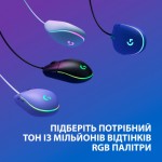 Огляд Мишка Logitech G102 Lightsync Lilac (910-005854): характеристики, відгуки, ціни.