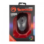 Огляд Мишка Marvo M508 Multi-LED USB Black (M508): характеристики, відгуки, ціни.