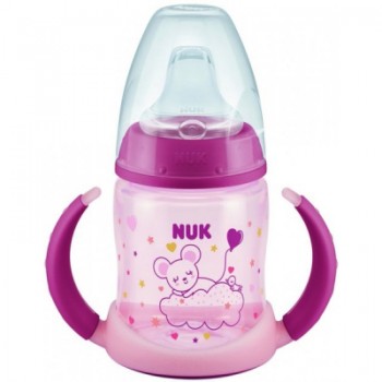 Пляшечка для годування Nuk First Choice Мишенятко, 150 мл, рожевий (3952376)