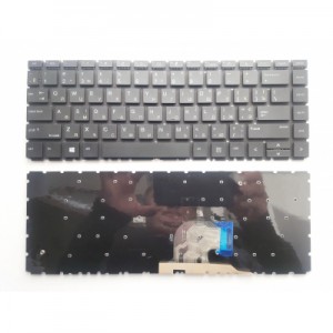 Клавіатура ноутбука HP ProBook 440 G6, 445 G6 черна UA (A46207)