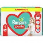 Огляд Підгузки Pampers трусики Pants Giant Розмір 6 (14-19 кг) 44 шт (8006540069356): характеристики, відгуки, ціни.