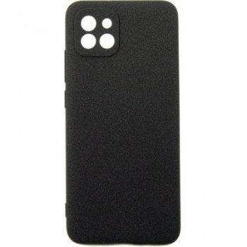 Чохол до мобільного телефона Dengos Carbon Samsung Galaxy A03 (black) (DG-TPU-CRBN-139)