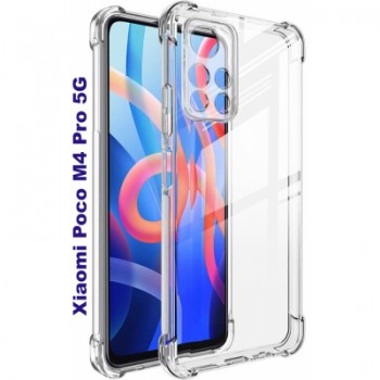 Чохол до мобільного телефона BeCover Anti-Shock Poco M4 Pro Clear (707198)