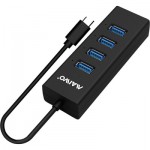 Огляд Концентратор Maiwo USB Type-C to 4х USB3.0 cable 15 cm (KH304C): характеристики, відгуки, ціни.