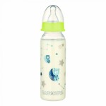 Огляд Пляшечка для годування Baby-Nova Декор пластикова для хлопчика нічна 240 мл (3960042): характеристики, відгуки, ціни.