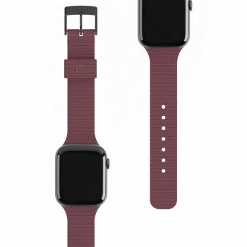 Ремінець для смарт-годин Uag [U] для Apple Watch 44/42 [U] Dot Silicone, Aubergine (19249K314747)