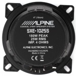 Огляд Коаксіальна акустика Alpine SXE-1025S: характеристики, відгуки, ціни.