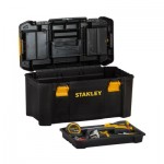 Огляд Ящик для інструментів Stanley ESSENTIAL, 480х250х250 мм (19) (STST1-75520): характеристики, відгуки, ціни.