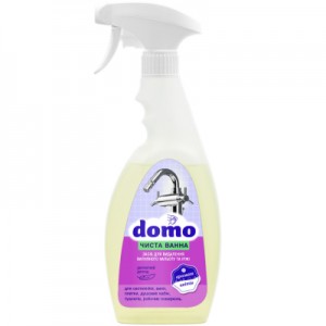 Огляд Спрей для чищення ванн Domo для видалення вапняного нальоту та іржі Квітковий 500 мл (XD 13127): характеристики, відгуки, ціни.