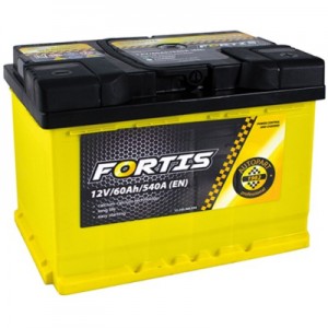 Автомобільний акумулятор FORTIS 60 Ah/12V Euro (FRT60-00)