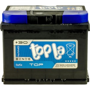 Автомобільний акумулятор Topla 66 Ah/12V TOP Euro (118 666)