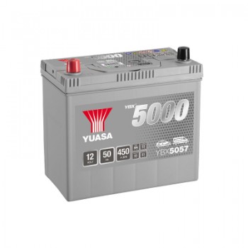Автомобільний акумулятор Yuasa 12V 50Ah Silver High Performance Battery (YBX5057)