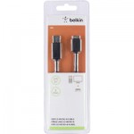 Огляд Дата кабель USB 2.0 AM to Micro 5P 0.9m black Belkin (F3U166BT0.9M): характеристики, відгуки, ціни.