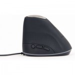 Огляд Мишка Gembird MUS-ERGO-03 USB Black (MUS-ERGO-03): характеристики, відгуки, ціни.