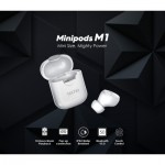 Огляд Навушники Tecno Minipods M1 Mono White (4895180759475): характеристики, відгуки, ціни.