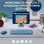 Огляд Клавіатура Logitech K380 for MAC Multi-Device Bluetooth UA Blueberry (920-011180): характеристики, відгуки, ціни.