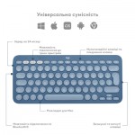 Огляд Клавіатура Logitech K380 for MAC Multi-Device Bluetooth UA Blueberry (920-011180): характеристики, відгуки, ціни.