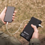 Огляд Батарея універсальна Sandberg 24000mAh, Outdoor, Solar panel:2W/400mA, flashlight, QC/3.0, USB-C, USB-A (420-38): характеристики, відгуки, ціни.