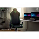 Огляд Крісло ігрове Razer Iskur X Green XL (RZ38-03960100-R3G1): характеристики, відгуки, ціни.