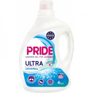 Огляд Гель для прання Pride Afina Ultra Universal 4 л (4820211180867): характеристики, відгуки, ціни.