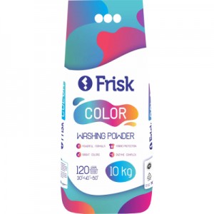Огляд Пральний порошок Frisk Color 10 кг (4820197121113): характеристики, відгуки, ціни.