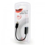 Огляд Дата кабель OTG USB 2.0 AF to Type-C 0.2m Cablexpert (AB-OTG-CMAF2-01): характеристики, відгуки, ціни.