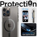 Огляд Чохол до мобільного телефона Spigen Apple iPhone 14 Pro Ultra Hybrid MagFit, Carbon Fiber (ACS04971): характеристики, відгуки, ціни.