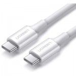 Огляд Дата кабель USB-C to USB-C 2.0m US300 20V/5A 100W White Ugreen (60552): характеристики, відгуки, ціни.