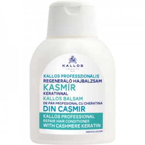 Огляд Кондиціонер для волосся Kallos Cosmetics Cashmere Keratin для професійного відновлення 500 мл (5998889508401): характеристики, відгуки, ціни.