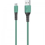 Огляд Дата кабель USB 2.0 AM to Micro 5P 1.0m PD-B51m Green Proda (PD-B51m-GR): характеристики, відгуки, ціни.