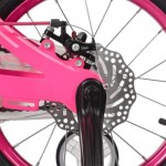 Огляд Дитячий велосипед Prof1 18" Infinity Малиновий з рожевим (LMG18203 crimson/pink): характеристики, відгуки, ціни.