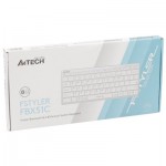 Огляд Клавіатура A4Tech FBX51C Wireless/Bluetooth White (FBX51C White): характеристики, відгуки, ціни.