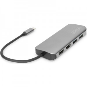 Огляд Концентратор Digitus USB-C 8 Port (DA-70884): характеристики, відгуки, ціни.