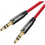 Огляд Кабель мультимедійний Jack 3.5mm Yiven M30 M/M 1.5m red-black Baseus (CAM30-C91): характеристики, відгуки, ціни.