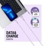 Огляд Дата кабель USB 2.0 AM to Micro 5P 1.2m AL-CBCOLOR-M1PP Purple ACCLAB (1283126518126): характеристики, відгуки, ціни.