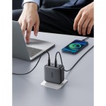 Огляд Зарядний пристрій Ugreen 4xUSB 100W GAN (USB-A+3*USB-C) Tech Fast Charger CD226 Grey (90575): характеристики, відгуки, ціни.