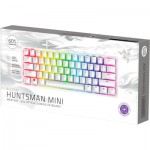 Огляд Клавіатура Razer Huntsman mini Mercury Red Switch USB RU White (RZ03-03392200-R3R1): характеристики, відгуки, ціни.